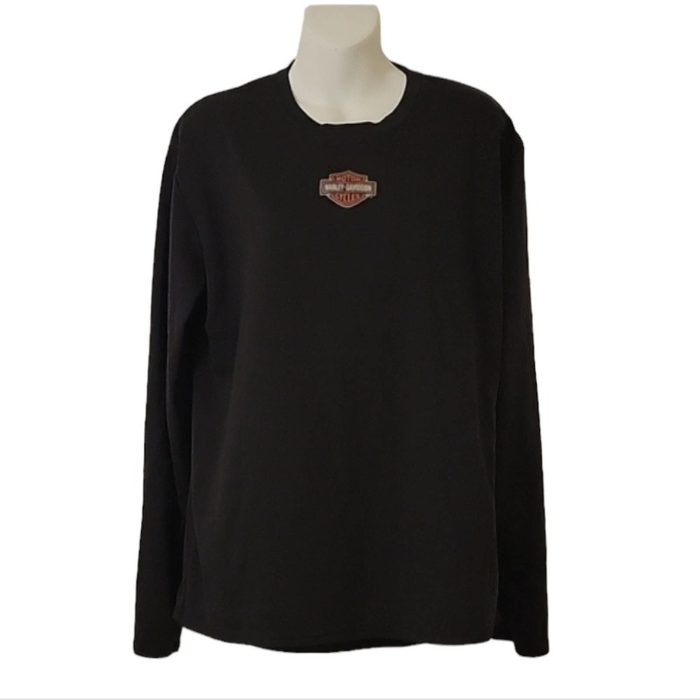 Harley Davidson long sleeve black shirt Women's size M